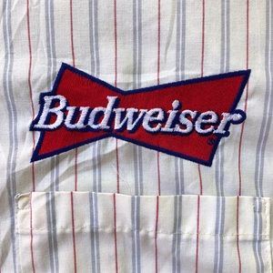 Budweiser work shirt VTG